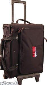 Gator GRBW3U Rolling 3-Space Rack Bag with Handle
