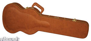 Gator GWSGBROWN Traditional Wood Case for SG-Style Guitars