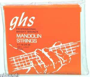 GHS PF250 Mandolin Strings (Medium Light, 11-38)