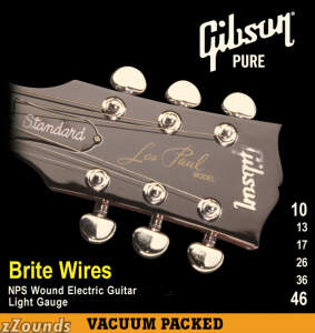 Gibson Brite Wires Electric Guitar Strings