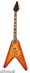 Gibson Flying V Standard Figured Top Electric Guitar (With Case)