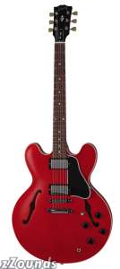 Gibson ES335 Memphis Series Satin Dot Reissue Semi-Hollowbody Electric Guitar (With Case)