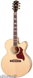 Gibson J-185EC Blues King Electro Jumbo Cutaway Acoustic-Electric Guitar (with Case)