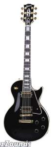 Gibson Les Paul Historic Collection 1957 Custom Black Beauty Electric Guitar - with Case