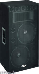 Gemini GSM3200 3-Way Loudspeaker (300 Watts, 2x15 in.)