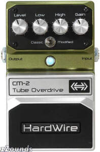 HardWire CM-2 Tube Overdrive Pedal