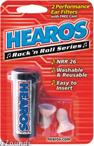 Hearos Rock N Roll Ear Plugs