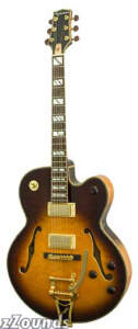 Highland HEJ630B Hep Cat Deluxe Electric Guitar with Bigsby Tremolo