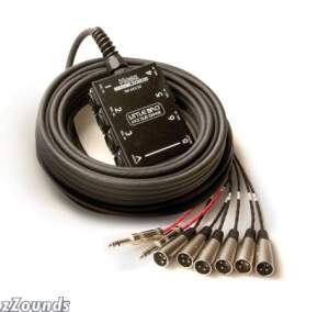 Hosa Little Bro Snake (XLR x 6 to 1/4 Inch x 2)