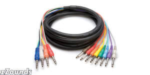 Hosa Insert Snake Cable (Stereo 1/4 inch Phone to 1/4 inch Phone)