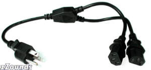Hosa Dual IEC Power Cable 1