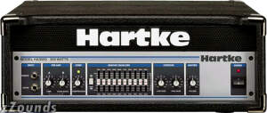 Hartke 3500A Bass Amplifier Head (350 Watts)