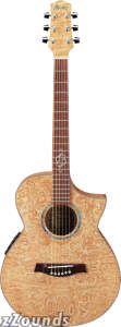 Ibanez EWC30ASE Exotic Wood Mini Acoustic-Electric Guitar