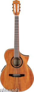 Ibanez EWN28KOE Exotic Wood Classical Acoustic-Electric Guitar