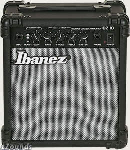 Ibanez IBZ10G Guitar Combo Amplifier (10 Watts, 1x6 in.)