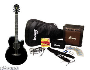 Ibanez IJAE5 JamPack Jolt Acoustic-Electric Guitar Package