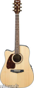 Ibanez PF5LECE Left-Handed Dreadnought Cutaway Acoustic-Electric Guitar
