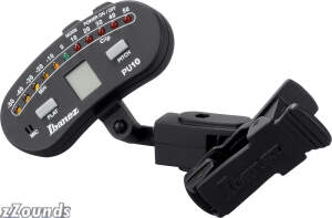 Ibanez PU10 Guitar and Bass Clip-On Tuner