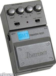 Ibanez SM7 Tone Lok Smash Box Distortion Pedal