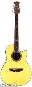 Ovation CC012 Celebrity Trekker Travel Cutaway Acoustic Guitar (Natural)