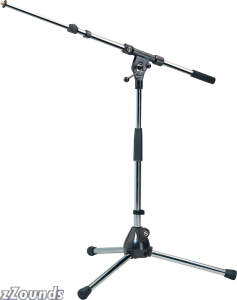K&M 259B Low Profile Tripod Microphone Boom Stand