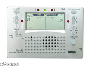 Korg TM40 Chromatic Tuner and Metronome