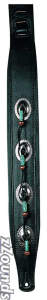 Levy's PM32SF Garment Leather Padded Guitar Strap with Conchos