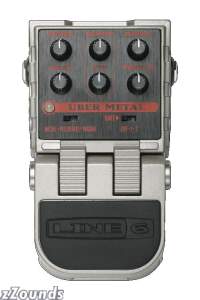 Line6 MS2 Uber Metal ToneCore Distortion and Overdrive Pedal