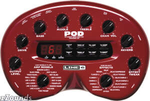 Line6 POD 2.0 Guitar Amp Modeling Processor