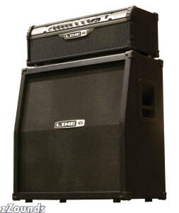 Line6 Spider III Guitar Amplifier Half Stack with SPIII75HD Head and 412 Cabinet