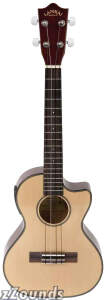 Lanikai STEQ Spruce Series Tenor Cutaway Acoustic-Electric Ukulele
