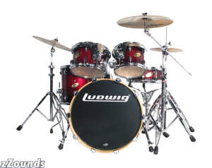 Ludwig LC405GL CS Accent Custom Elite Jazz 5-Piece Drum Kit