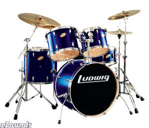 Ludwig LR1325EC Accent 5-Piece Custom Power Drum Kit