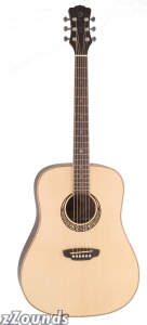 Luna Muse Series Lacewood Acoustic-Electric Guitar
