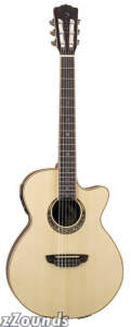 Luna Muse Series Nylon Acoustic-Electric Guitar