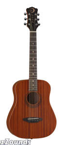 Luna Muse Series Safari 3/4-Size Acoustic Guitar (with Gig Bag)