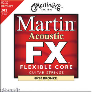 Martin FX640 80/20 Acoustic Guitar Strings