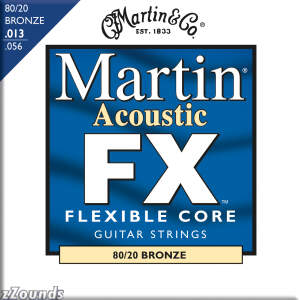 Martin FX650 80/20 Acoustic Guitar Strings