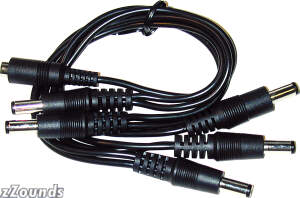 Godlyke Power-All Daisy Chain Cable for 5 Pedals