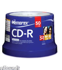 Memorex 52x 80-Minute CD-R