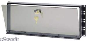 Middle Atlantic 8 Space (14 in.) Hinged Smoked Plexi Security Cover