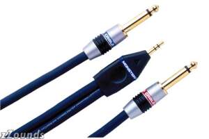 Monster Cable Interlink 400MKII  Stereo 1/8 Inch to 2x1/4 Inch Y Cable