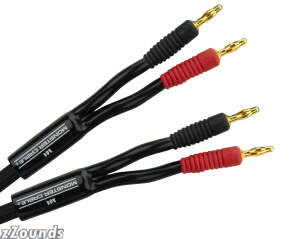 Monster Cable Studio Pro 1000 Speaker Cable (Banana to Banana Plugs)