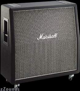 Marshall 1960AX Classic Angled Guitar Speaker Cabinet (100 Watts, 4x12 in.)