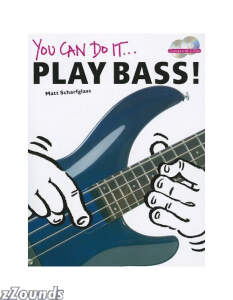 Amsco You Can Do It Play Bass Book and CD