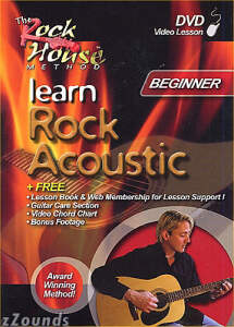 The Rock House Method Beginner Learn Rock Acoustic Guitar Video