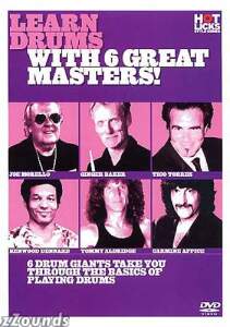 Hot Licks Learn Drums with 6 Great Masters Video