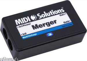 MIDI Solutions Merger 2 Input MIDI Merger