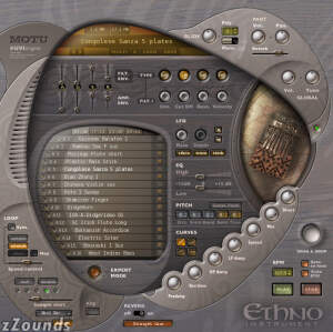 Mark of the Unicorn (MOTU) Ethno World Virtual Instrument Soft Synth