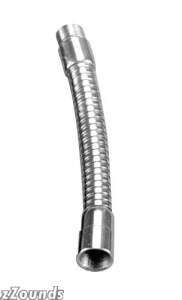 On-Stage 6-inch Gooseneck for Microphone (Chrome)